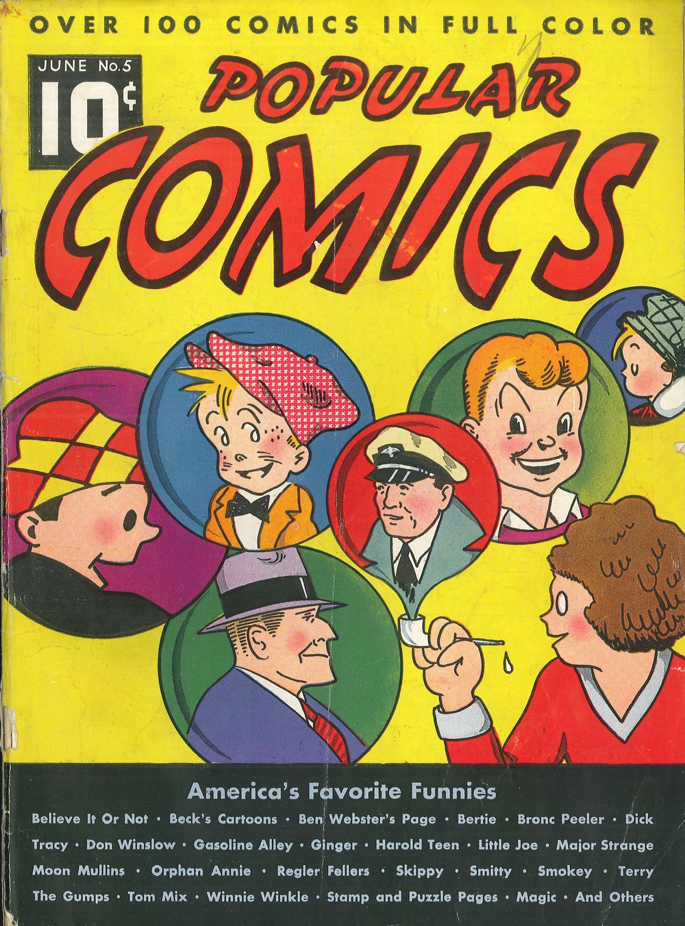 Popular Comics Issue #5 - Page 1