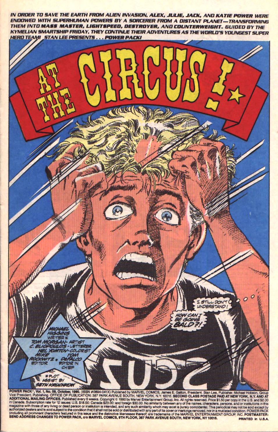 Power Pack (1984) Issue #59 - Page 2