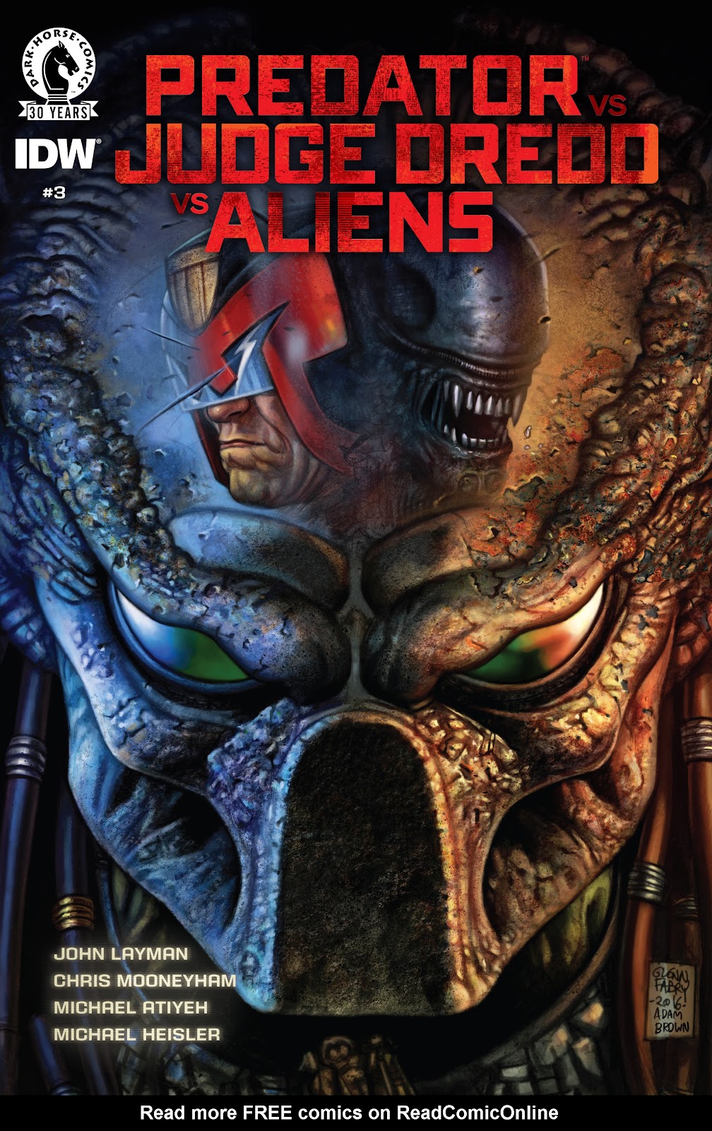 Predator Vs. Judge Dredd Vs. Aliens Issue #3 - Page 1