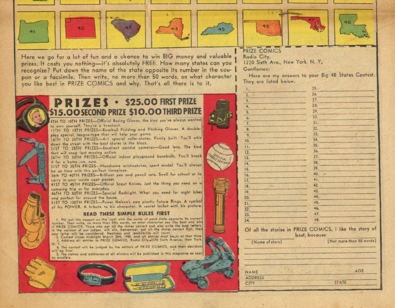 Prize Comics Issue #2 - Page 34
