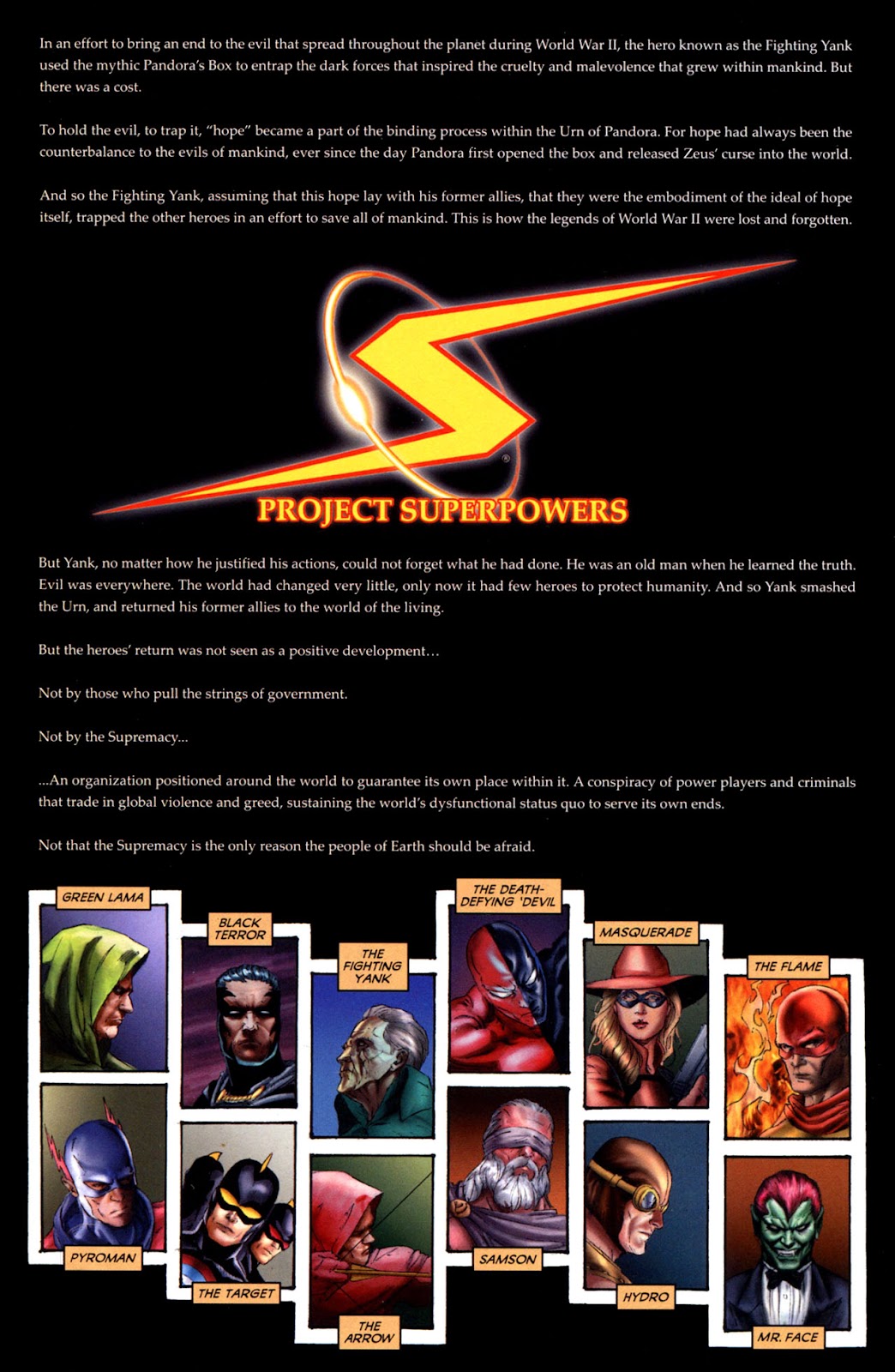 Project Superpowers: Chapter Two Issue #1 - Page 3