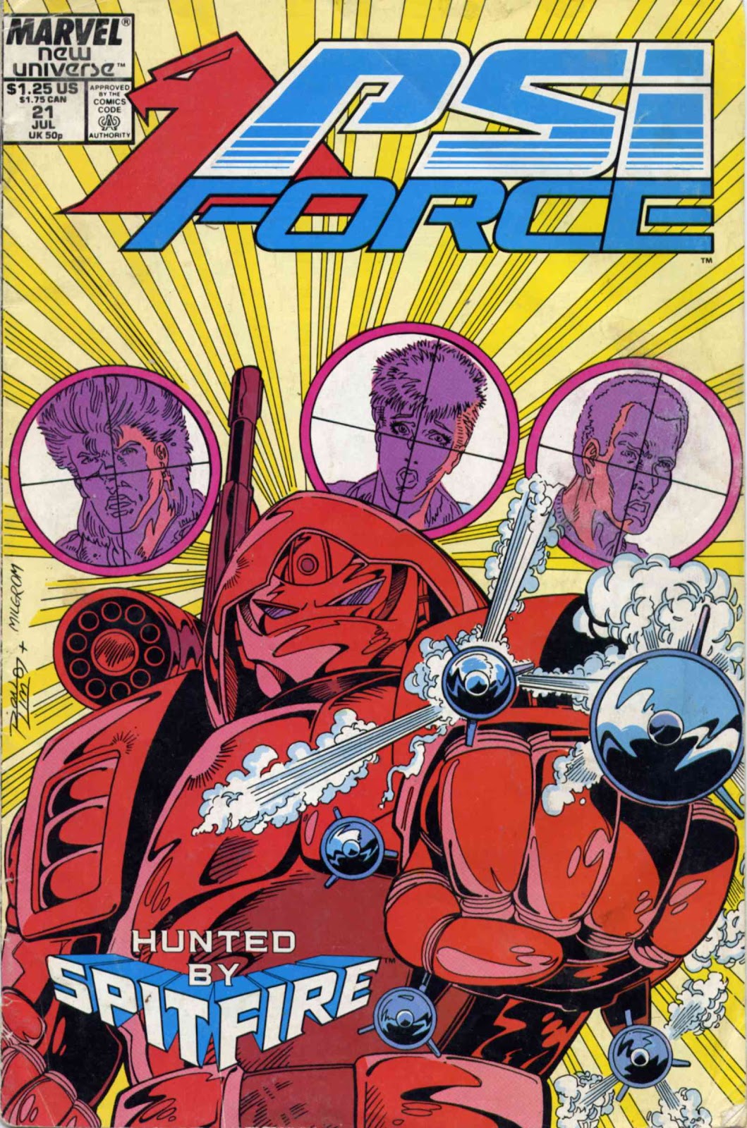 Psi-Force Issue #21 - Page 1