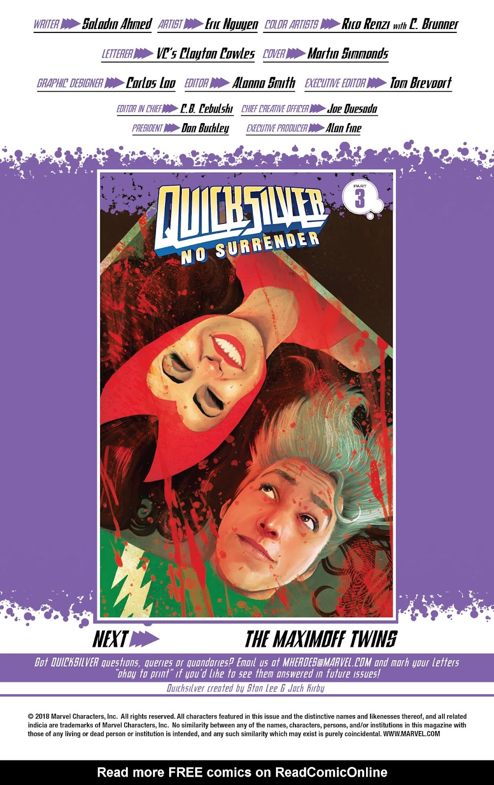 Quicksilver: No Surrender Issue #2 - Page 22