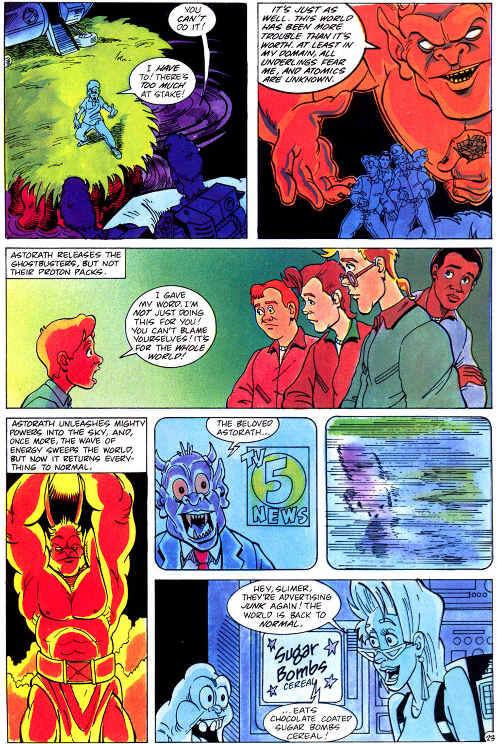 Real Ghostbusters Issue #10 - Page 28