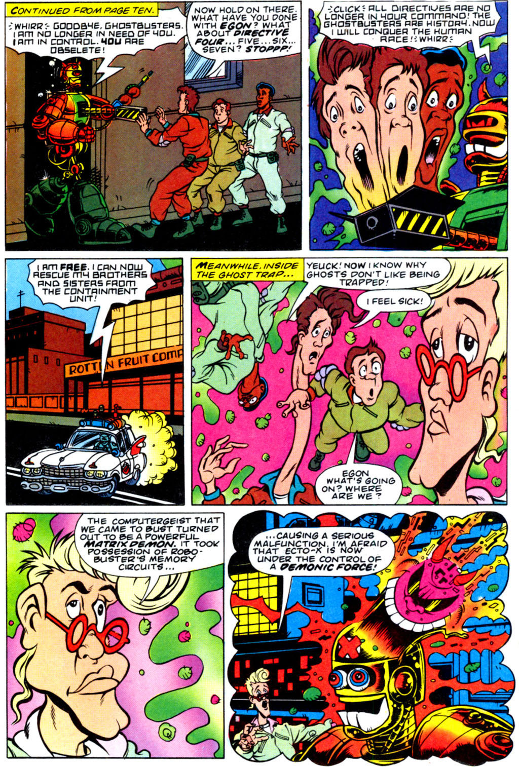 Real Ghostbusters Issue #21 - Page 11
