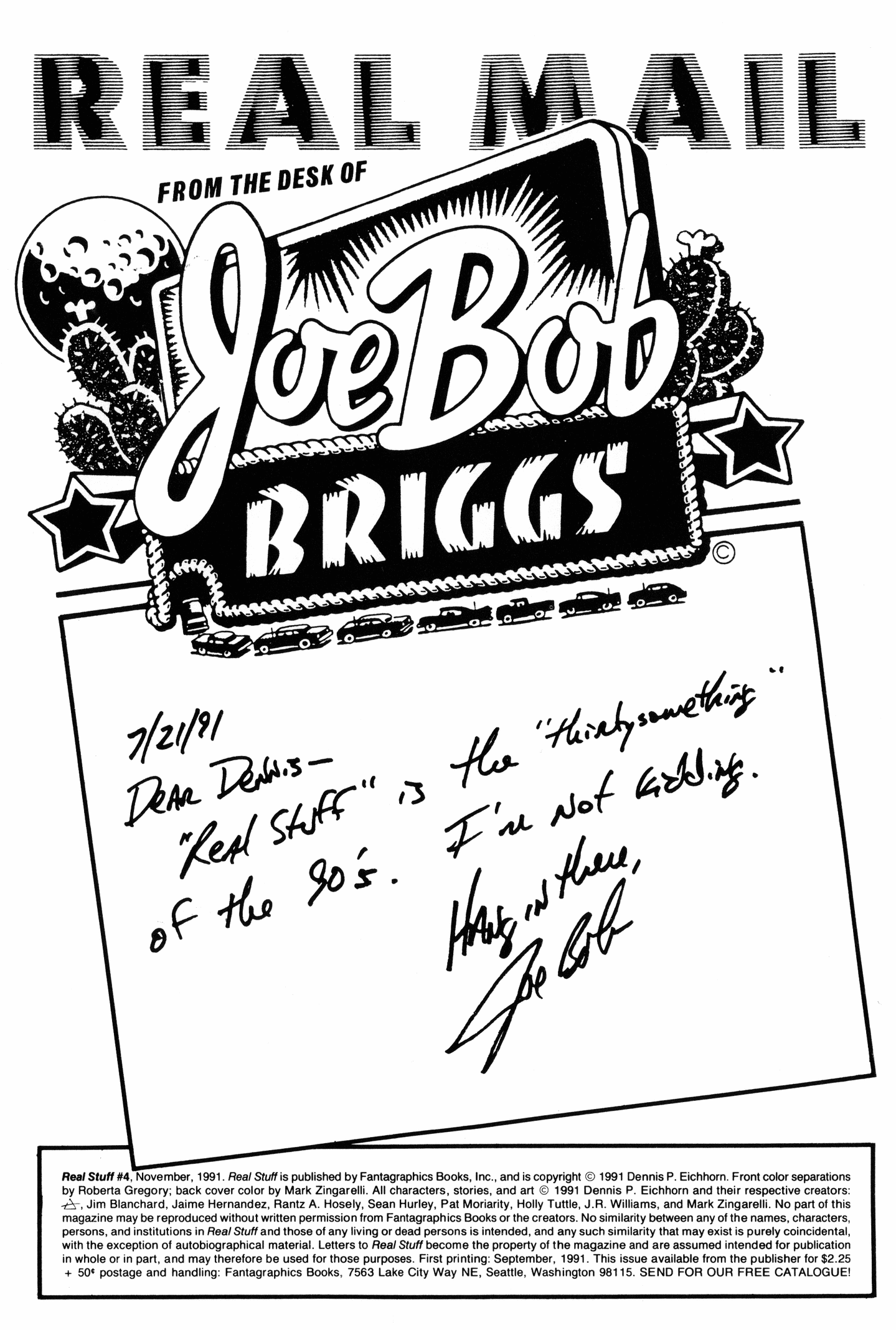 Real Stuff Issue #4 - Page 2