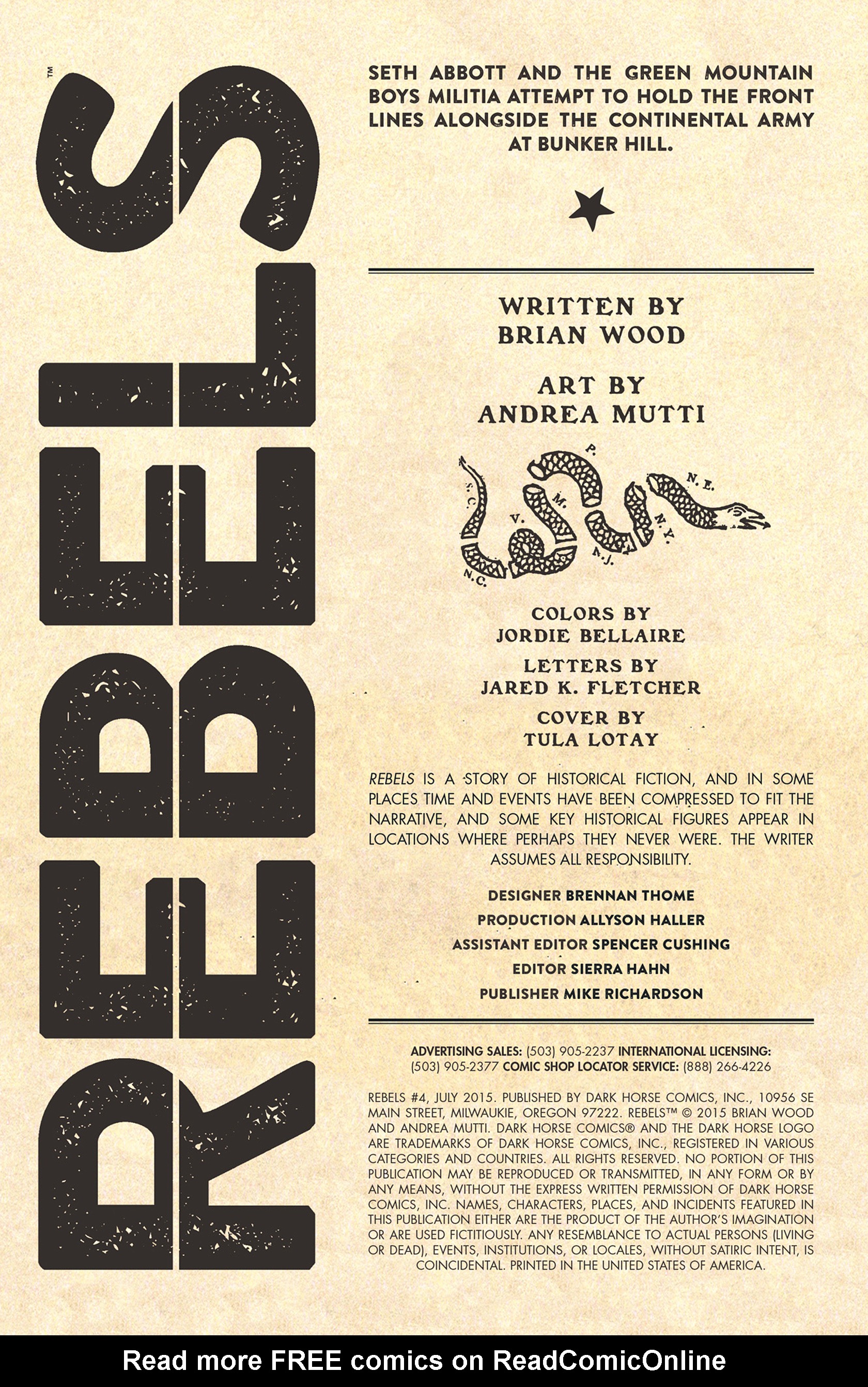 Rebels Issue #4 - Page 2