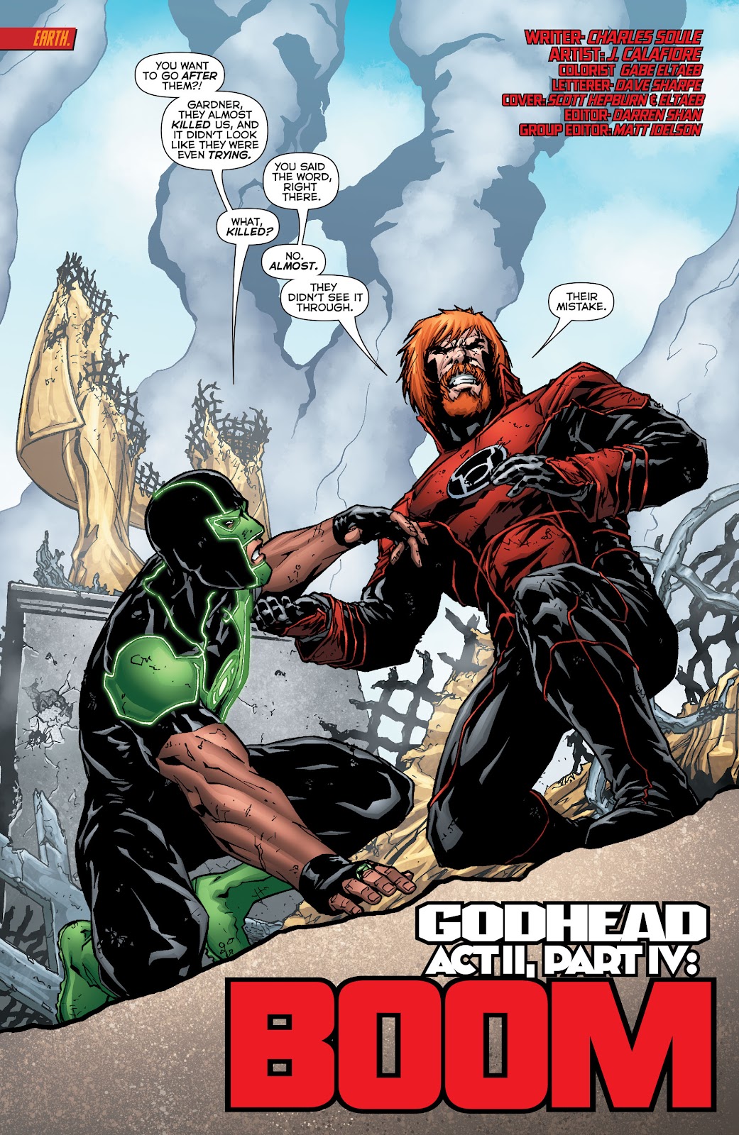 Red Lanterns Issue #36 - Page 2