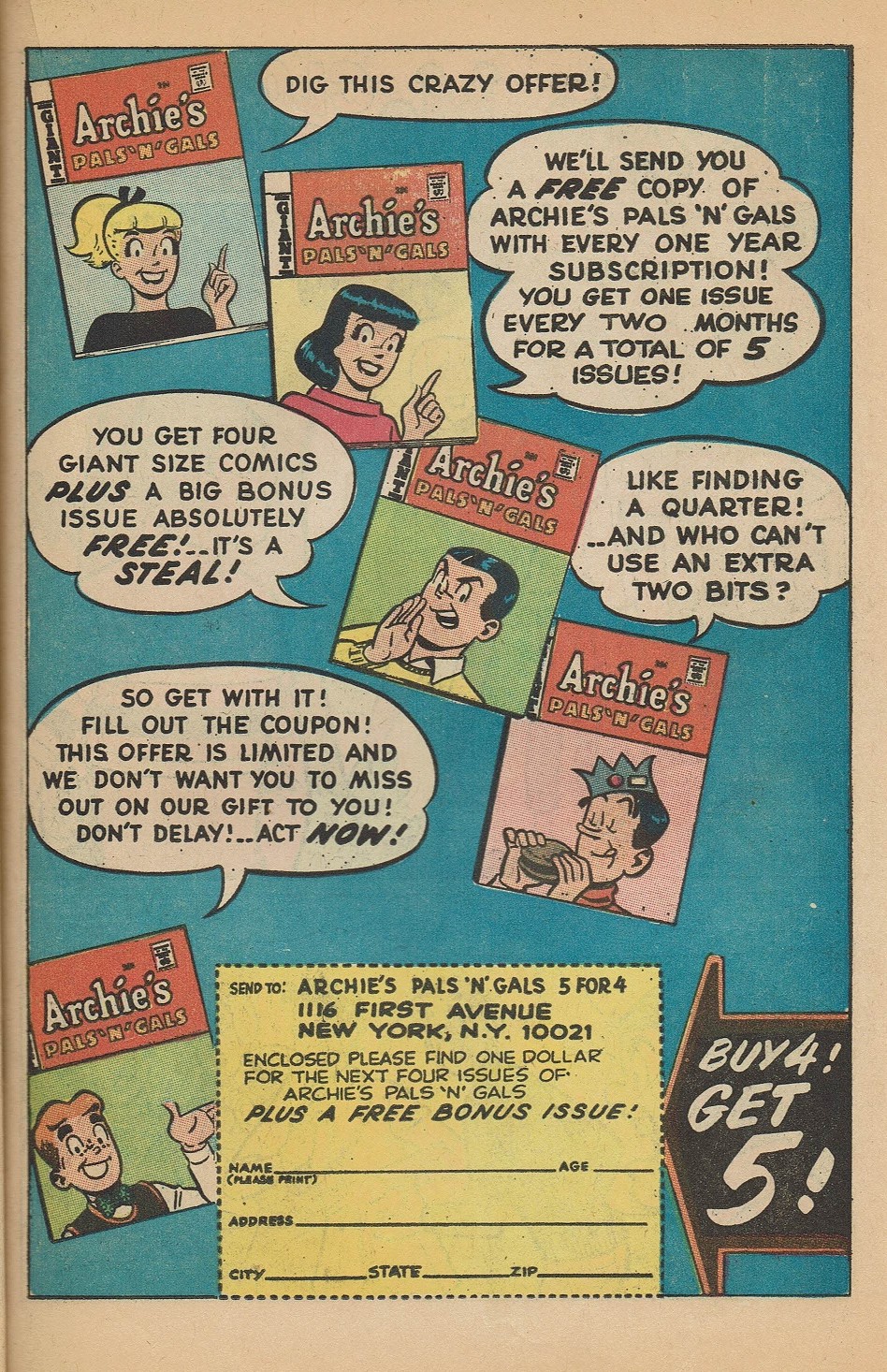 Reggie and Me (1966) Issue #31 - Page 19