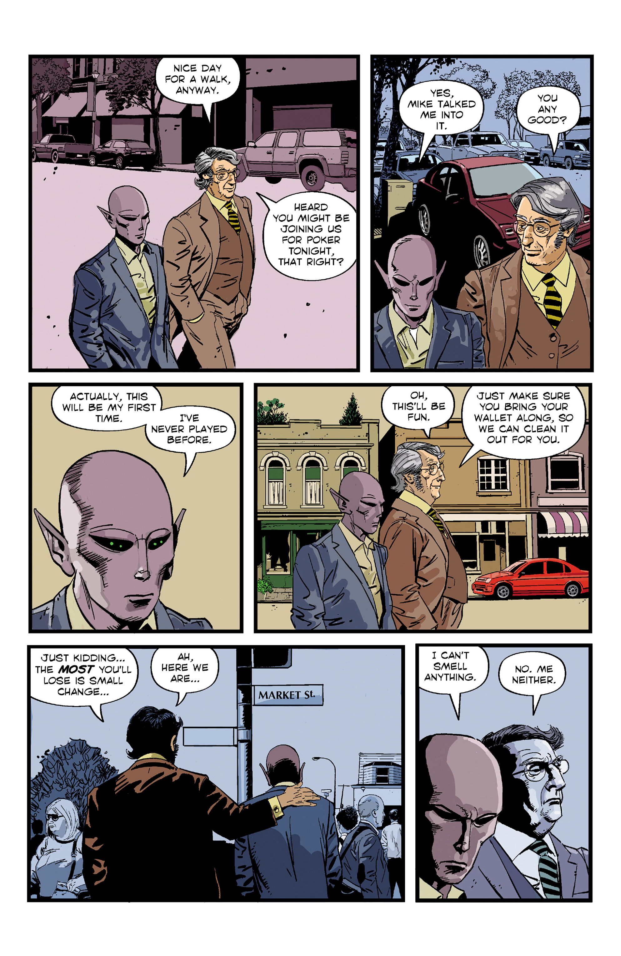Resident Alien: The Man With No Name  Issue #1 - Page 7