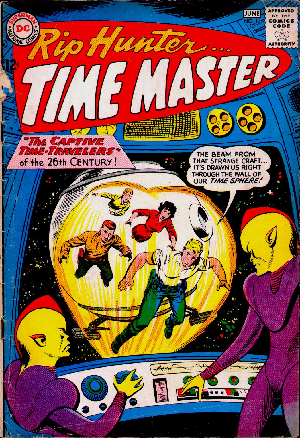 Rip Hunter...Time Master Issue #14 - Page 1