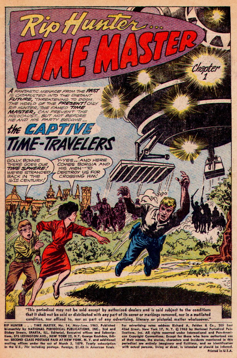Rip Hunter...Time Master Issue #14 - Page 3