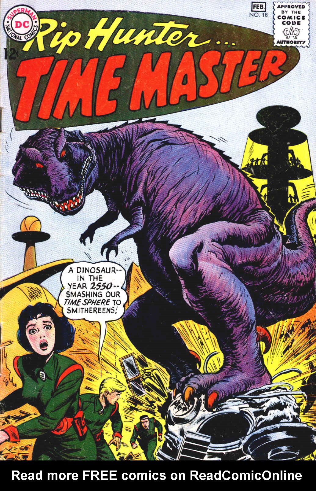 Rip Hunter...Time Master Issue #18 - Page 1