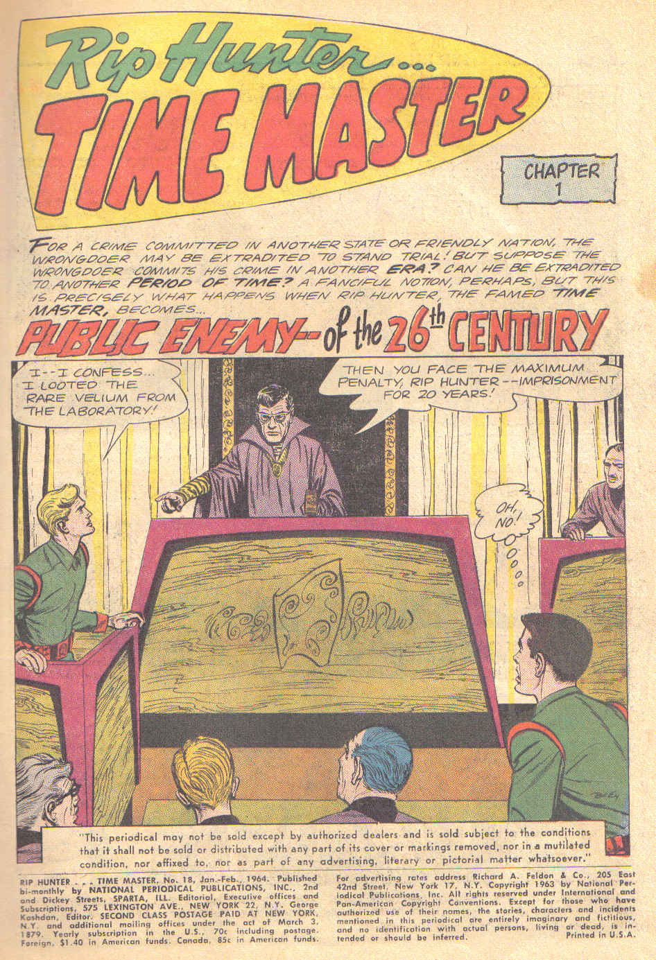 Rip Hunter...Time Master Issue #18 - Page 3