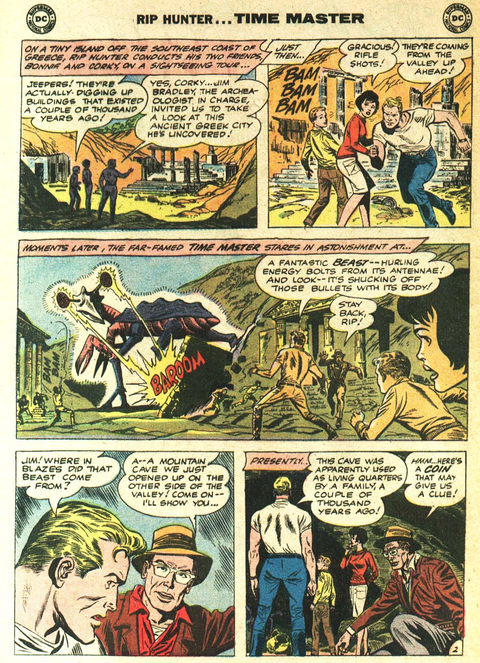 Rip Hunter...Time Master Issue #2 - Page 4