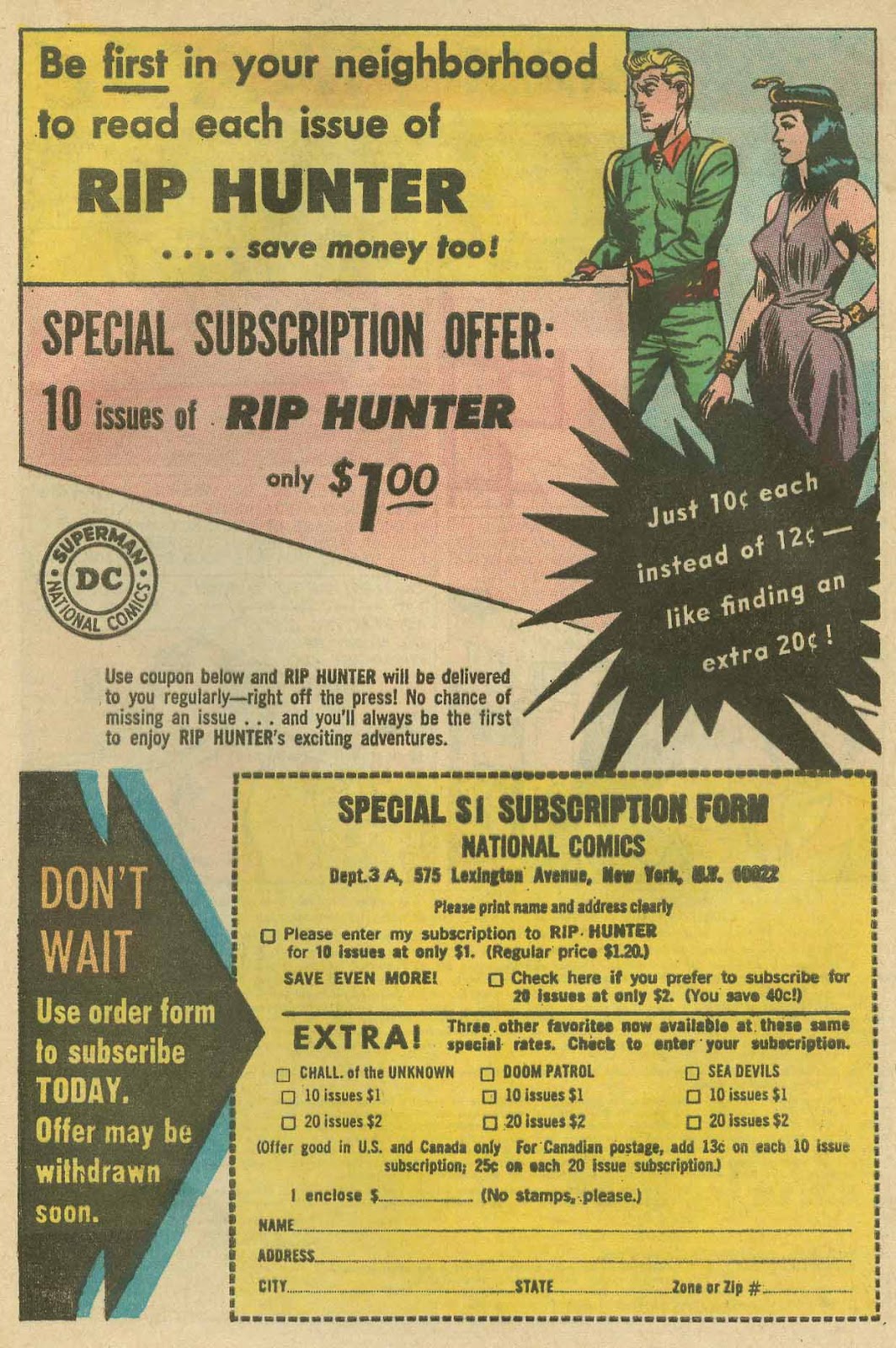 Rip Hunter...Time Master Issue #21 - Page 24
