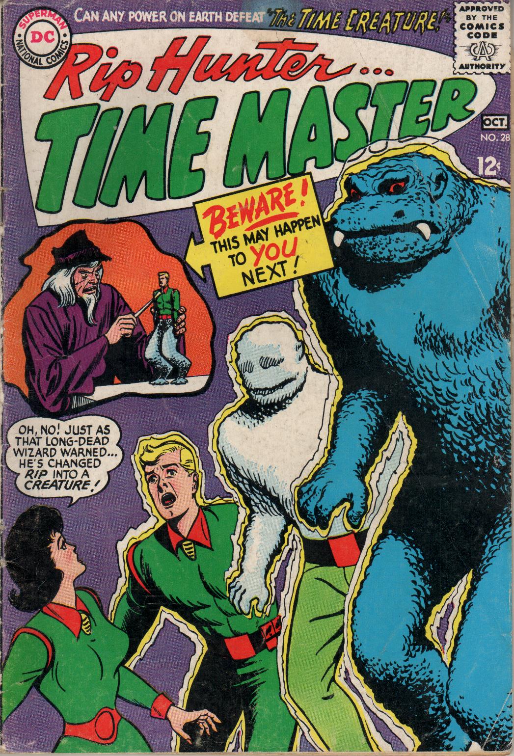 Rip Hunter...Time Master Issue #28 - Page 1