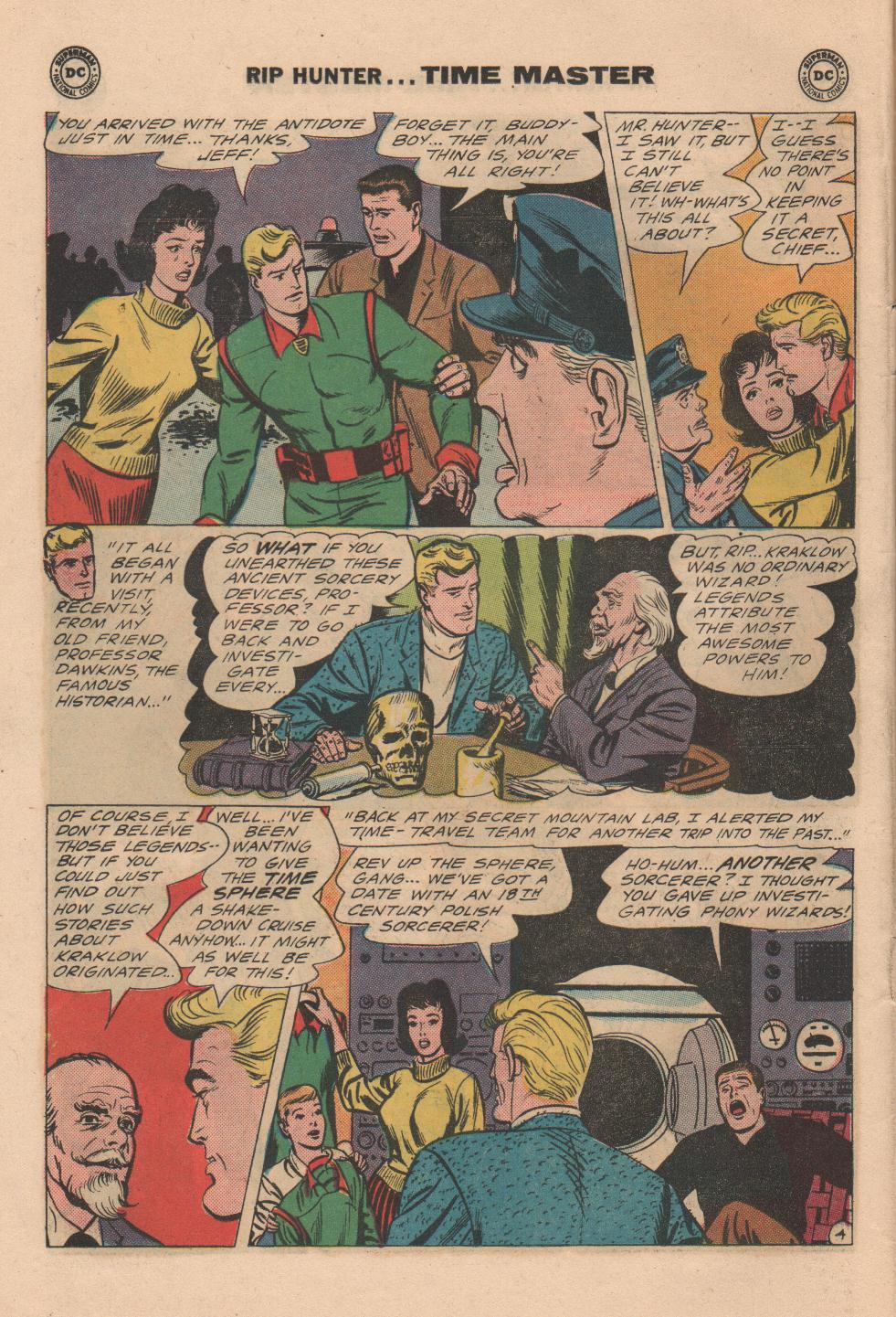 Rip Hunter...Time Master Issue #28 - Page 6