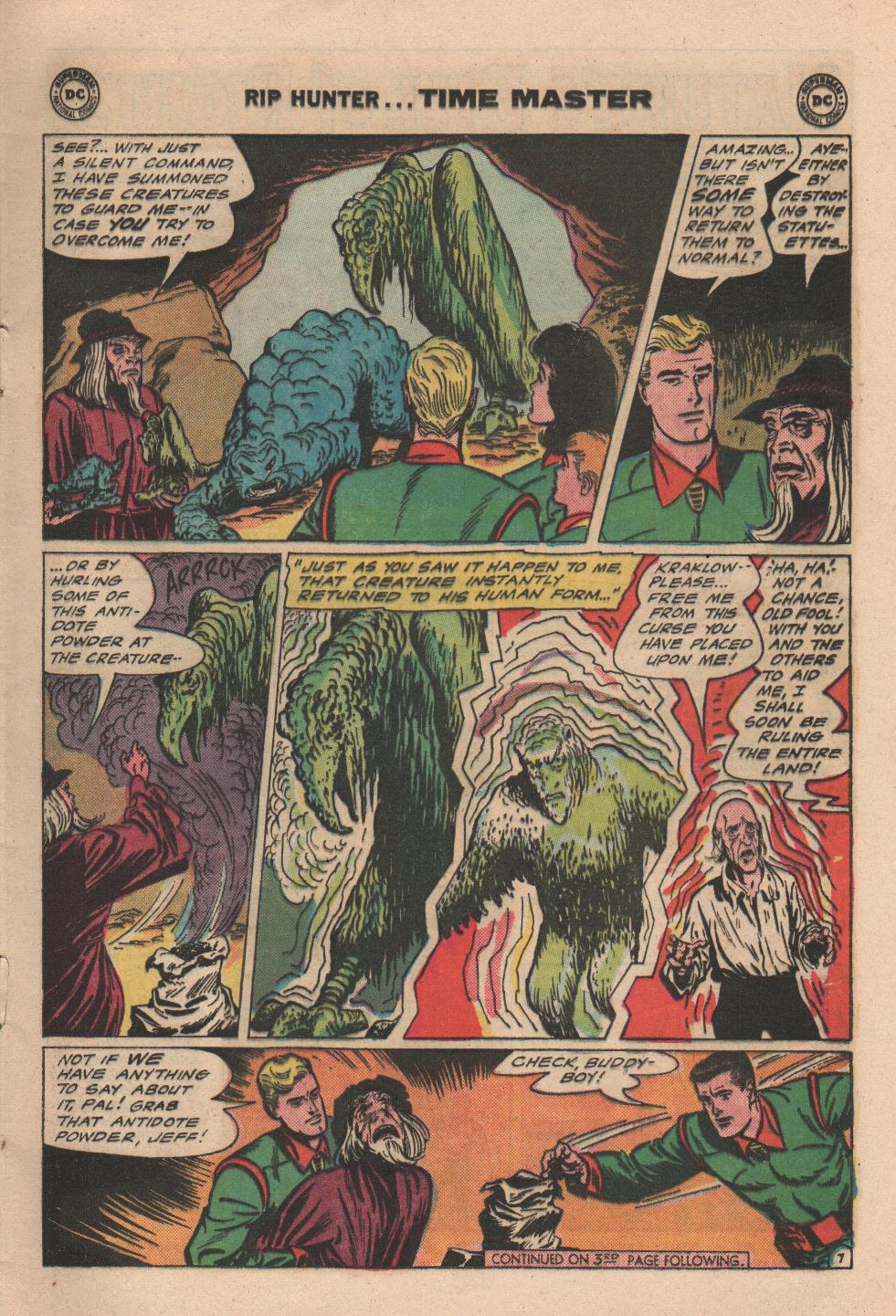 Rip Hunter...Time Master Issue #28 - Page 9