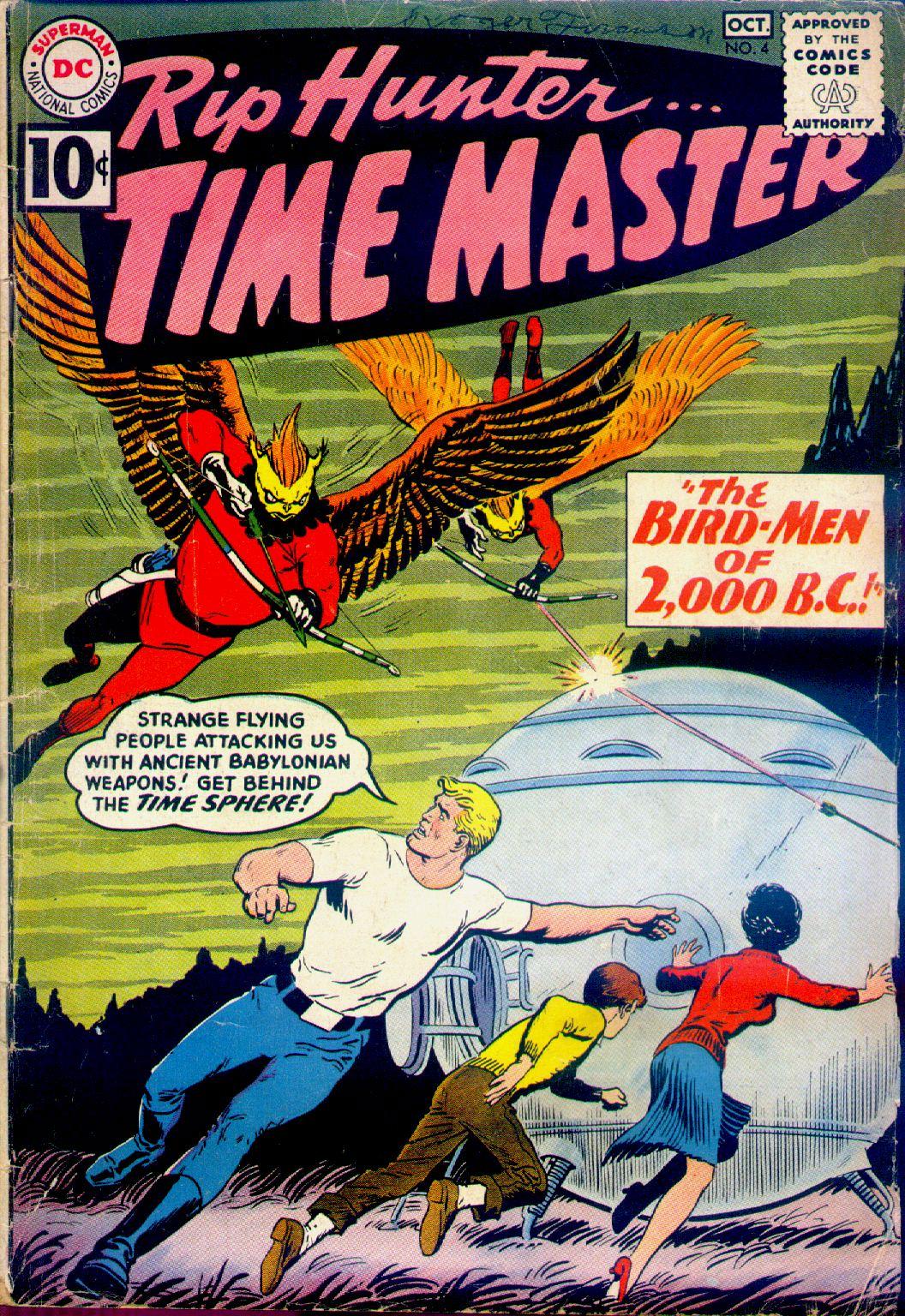 Rip Hunter...Time Master Issue #4 - Page 1