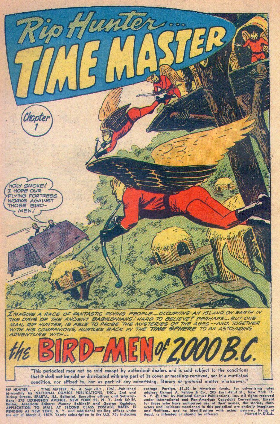 Rip Hunter...Time Master Issue #4 - Page 3