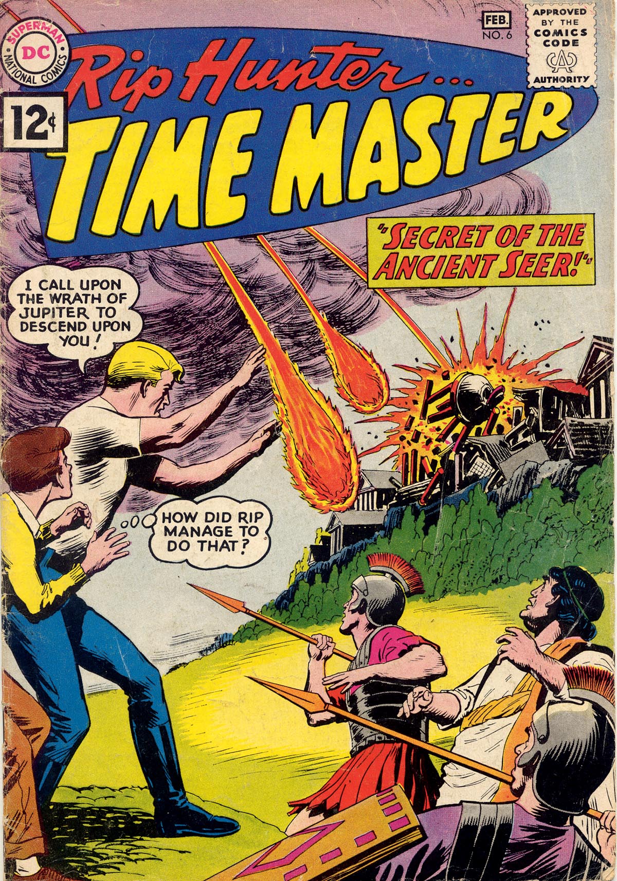 Rip Hunter...Time Master Issue #6 - Page 1