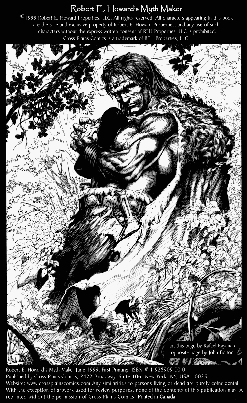 Robert E. Howard's Myth Maker TPB - Page 2