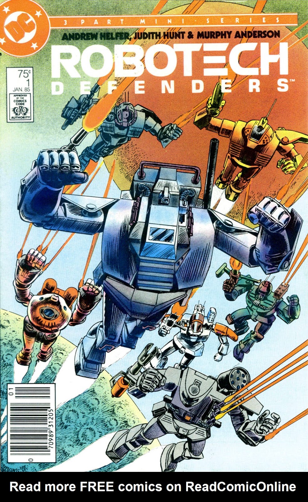 Robotech Defenders Issue #1 - Page 1
