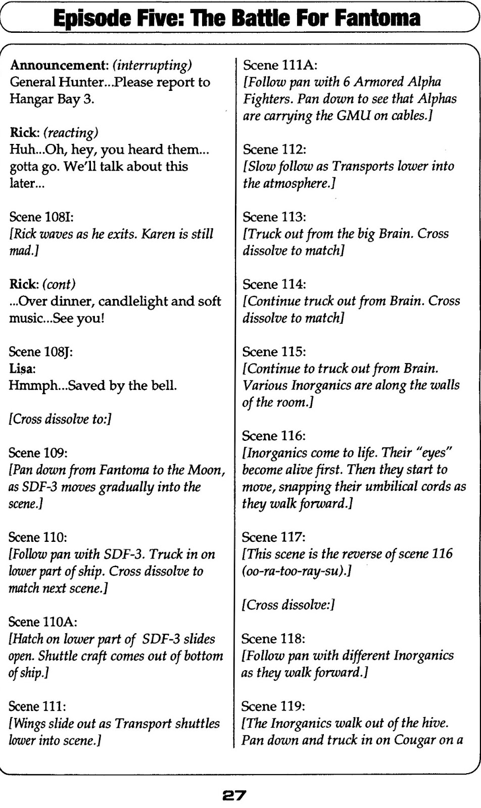 Robotech II: The Sentinels _Script_Book_2 - Page 28
