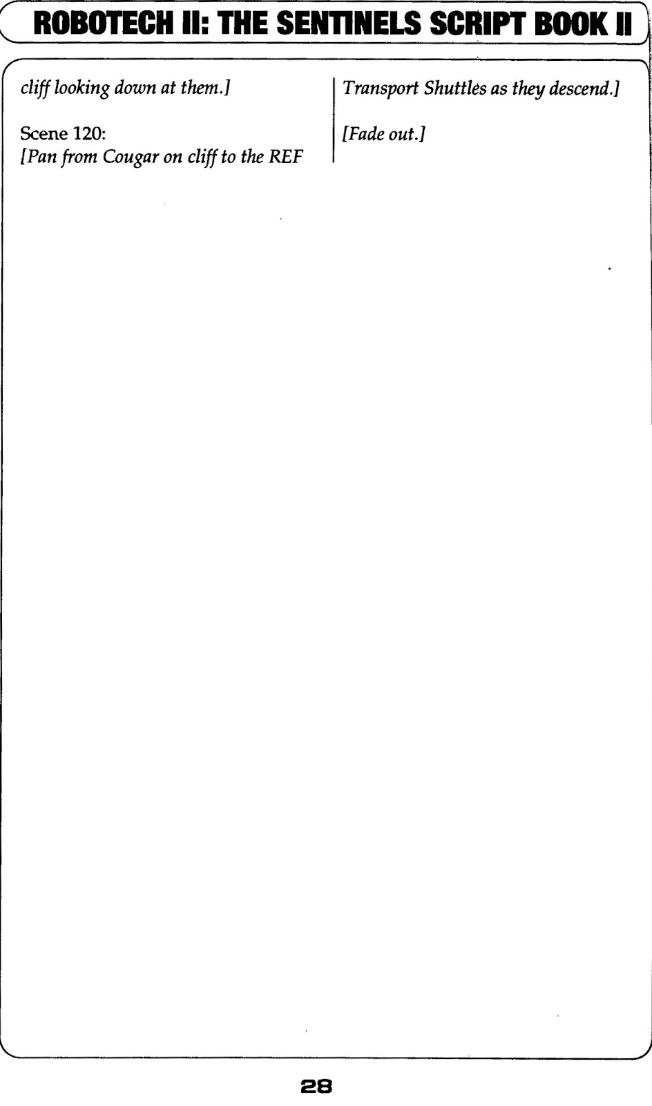 Robotech II: The Sentinels _Script_Book_2 - Page 29