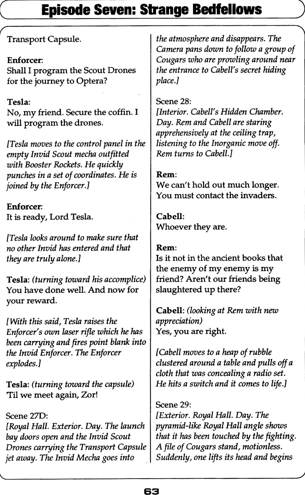 Robotech II: The Sentinels _Script_Book_2 - Page 61