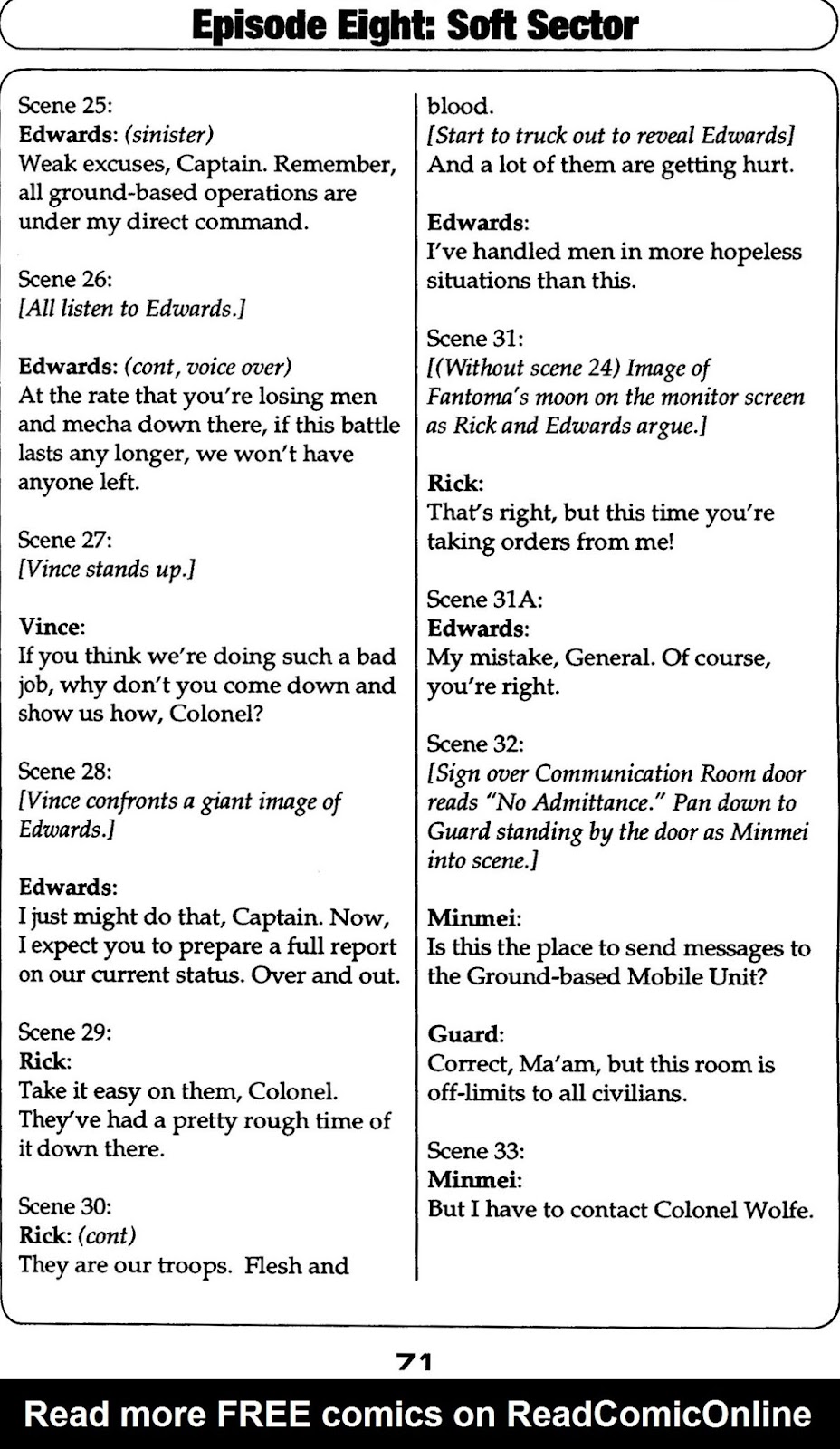 Robotech II: The Sentinels _Script_Book_2 - Page 67