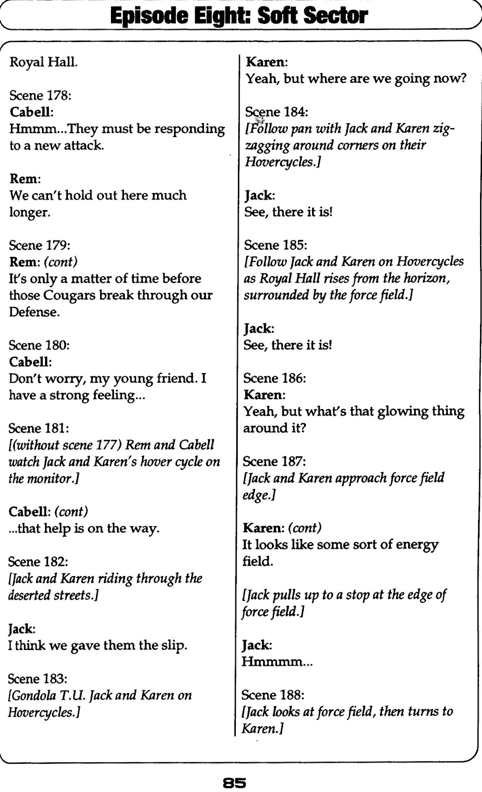 Robotech II: The Sentinels _Script_Book_2 - Page 81