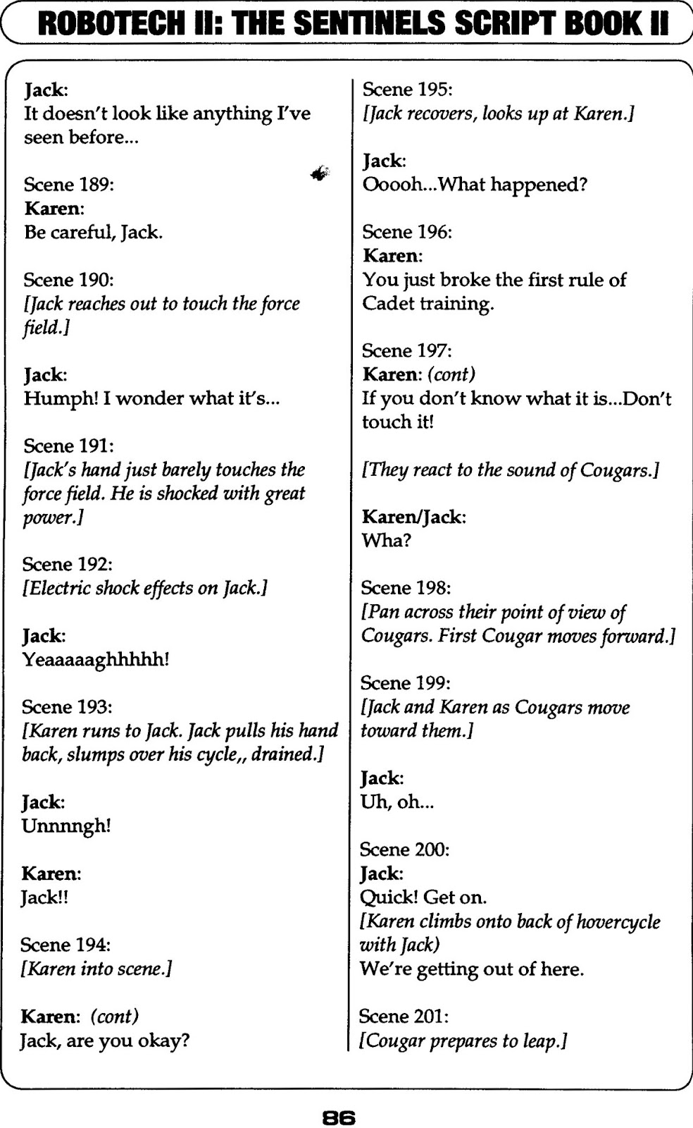 Robotech II: The Sentinels _Script_Book_2 - Page 82