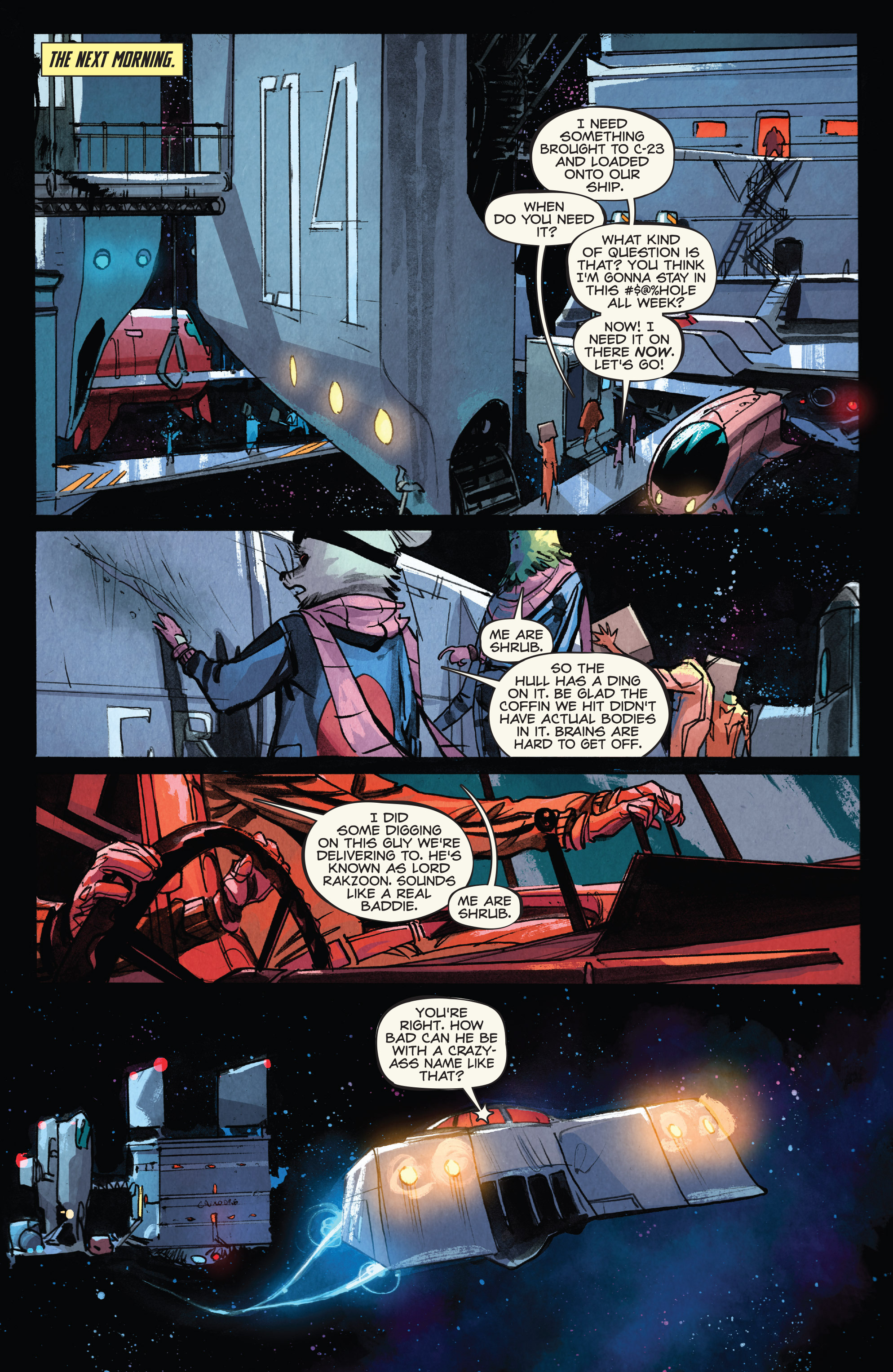 Rocket Raccoon & Groot Issue #1 - Page 11