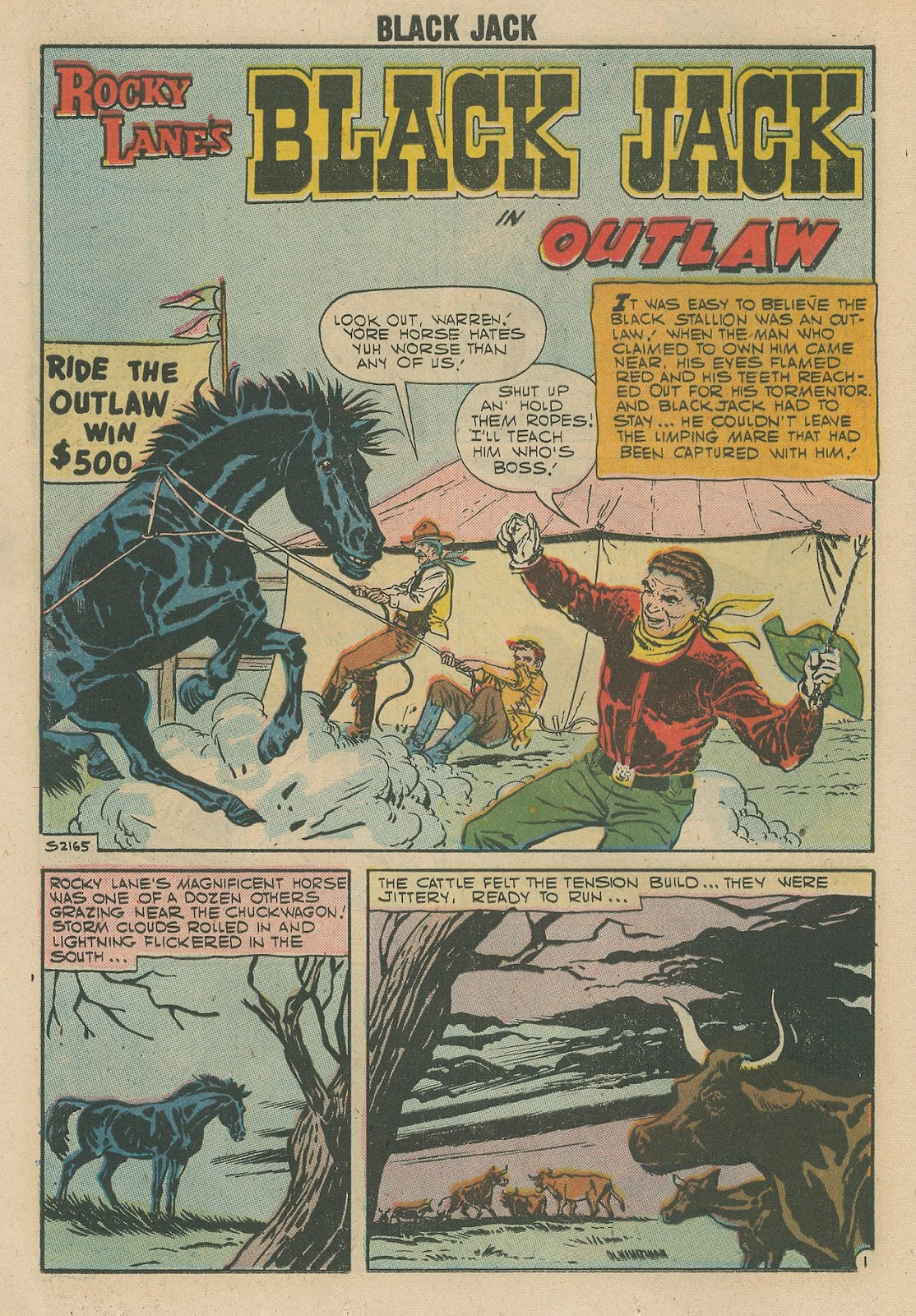 Rocky Lane's Black Jack Issue #21 - Page 14