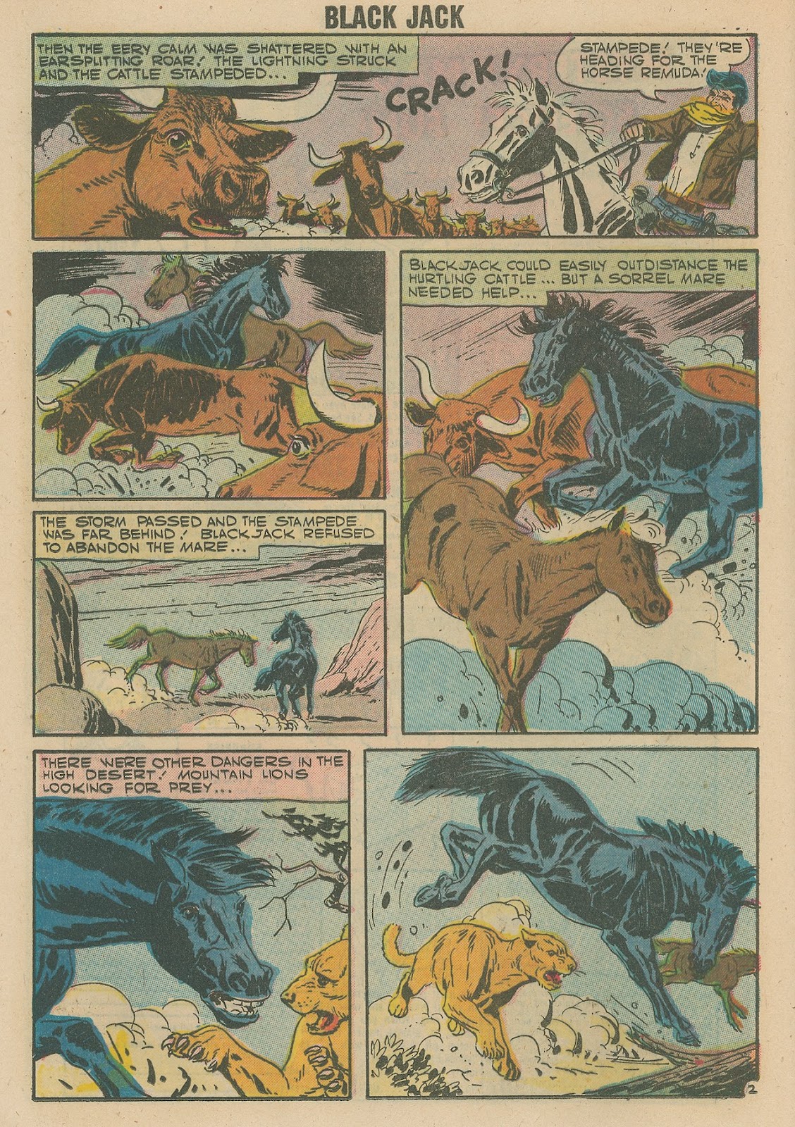 Rocky Lane's Black Jack Issue #21 - Page 16