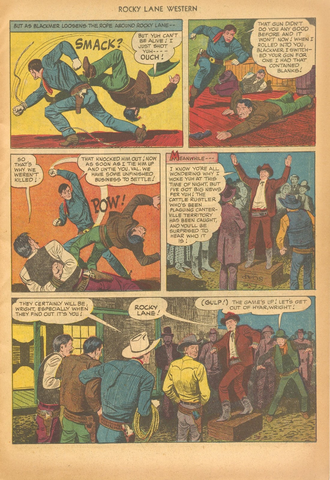 Rocky Lane Western (1949) Issue #19 - Page 11