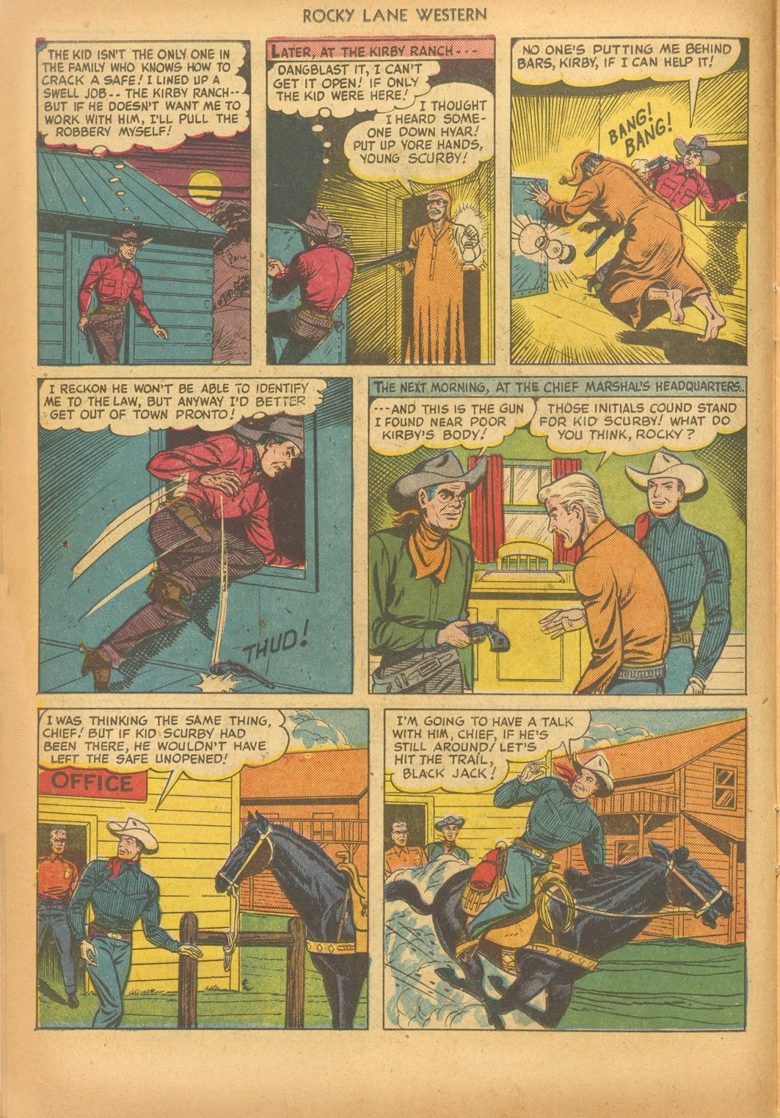 Rocky Lane Western (1949) Issue #19 - Page 18