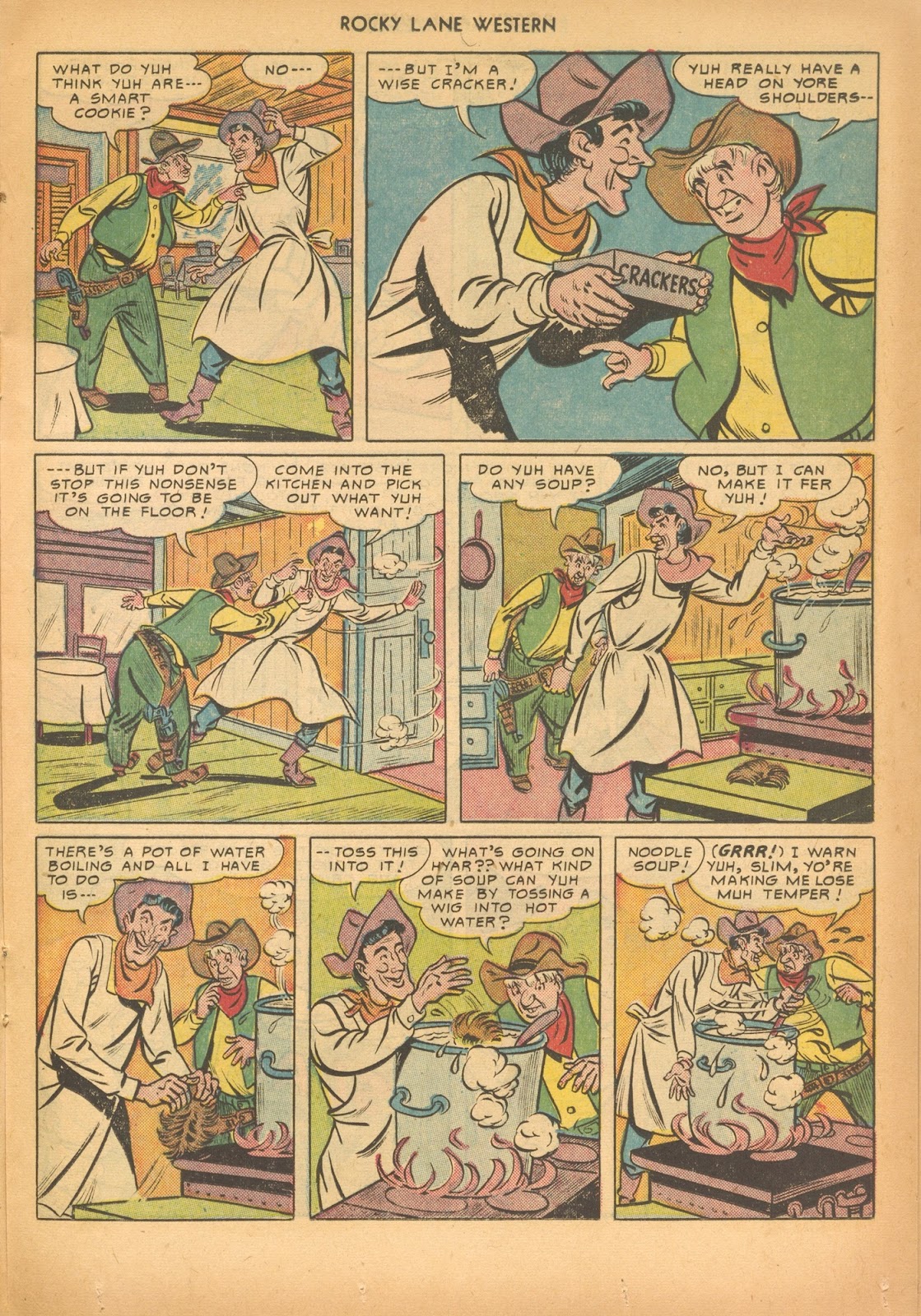 Rocky Lane Western (1949) Issue #19 - Page 25
