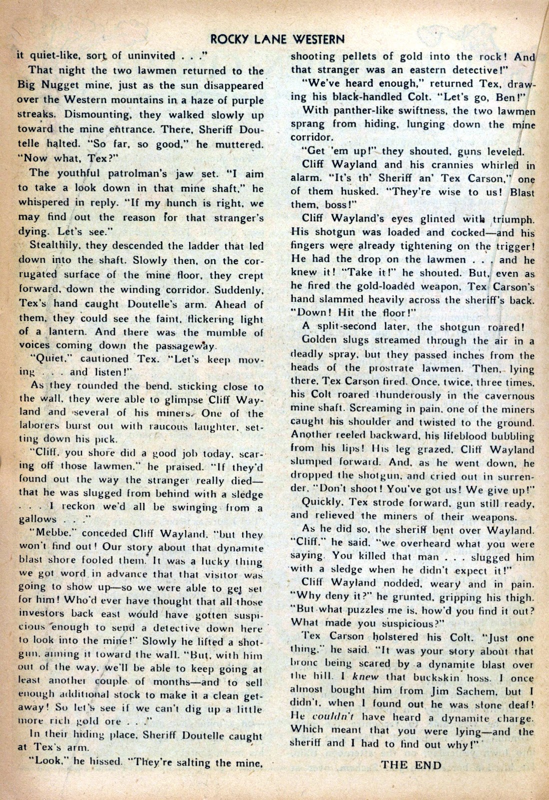 Rocky Lane Western (1949) Issue #37 - Page 18