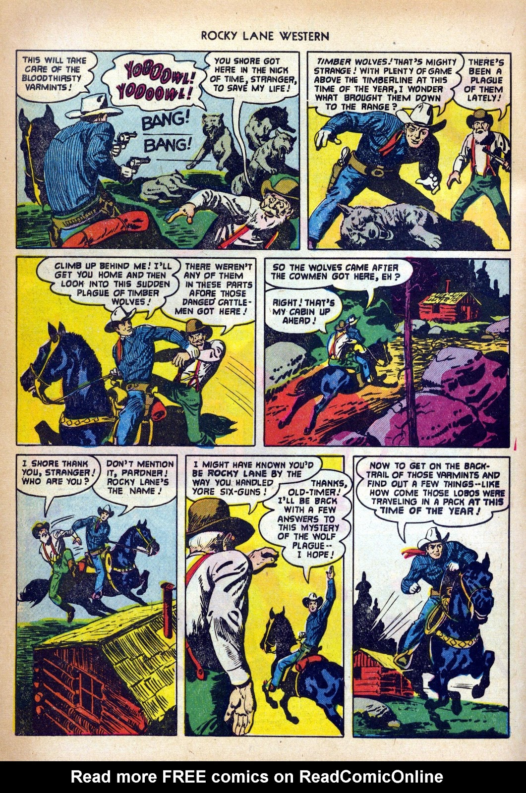 Rocky Lane Western (1949) Issue #37 - Page 4