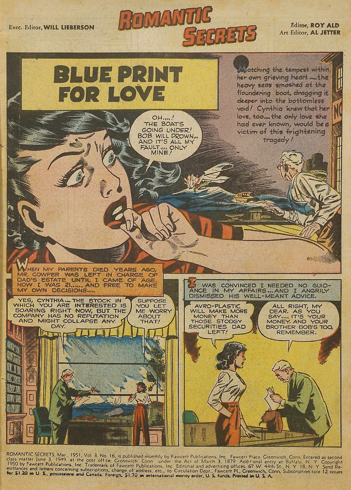 Romantic Secrets Issue #16 - Page 3