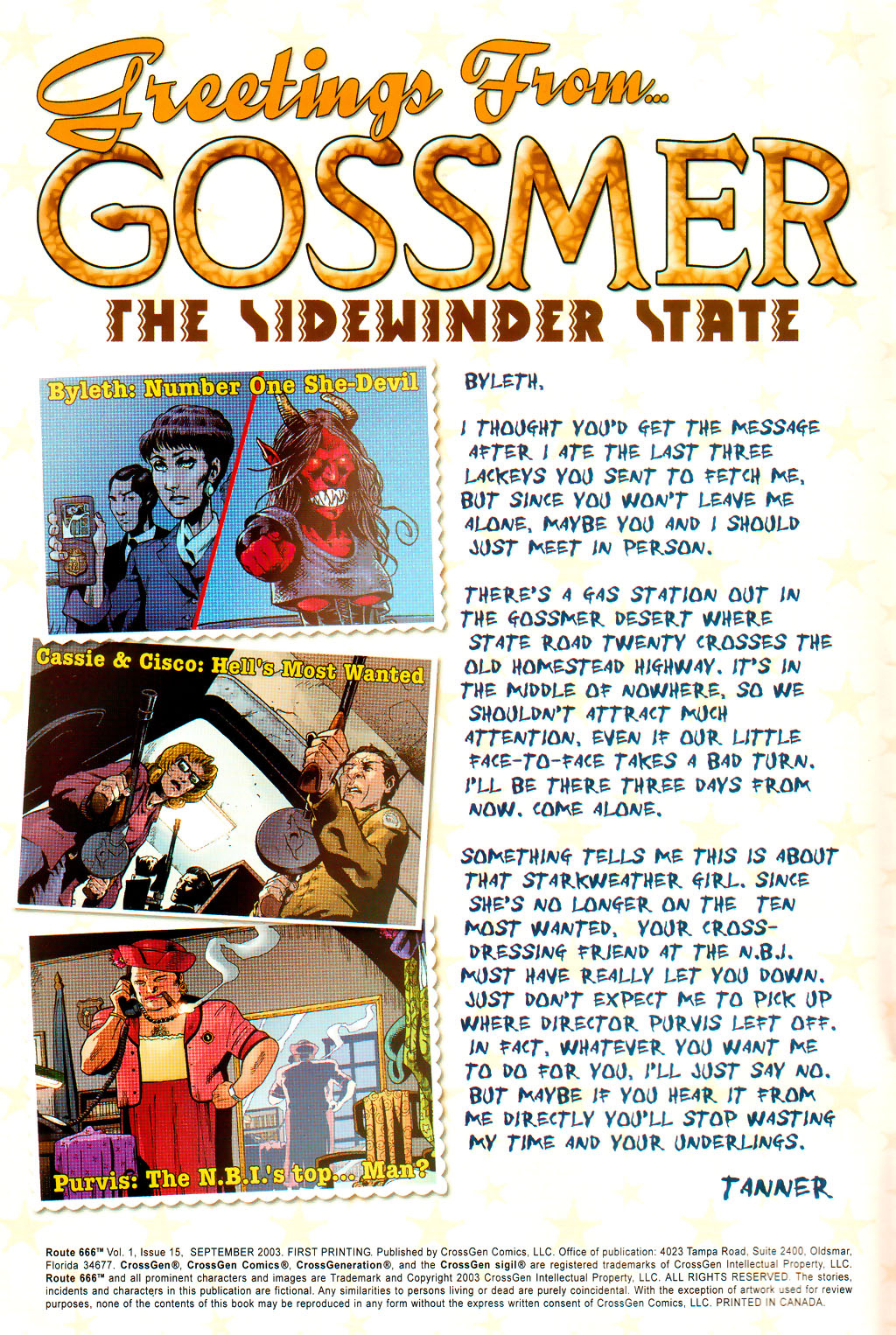 Route 666 Issue #15 - Page 2