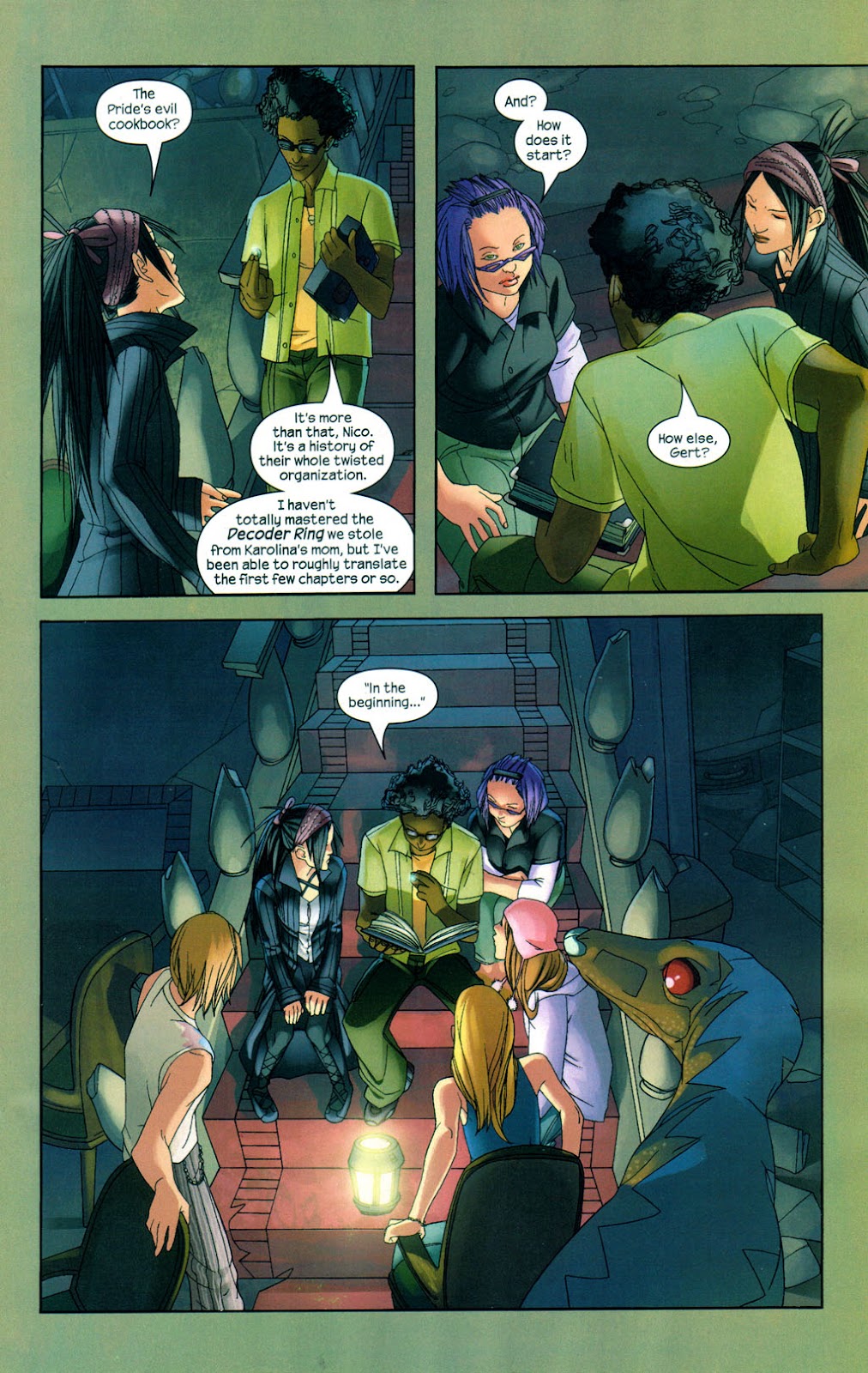 Runaways (2003) Issue #13 - Page 4