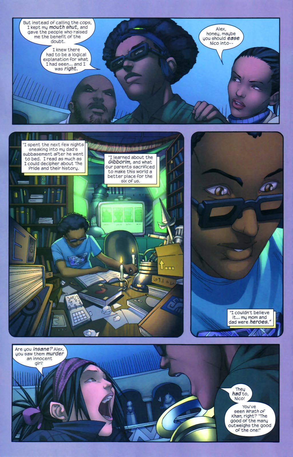 Runaways (2003) Issue #17 - Page 7