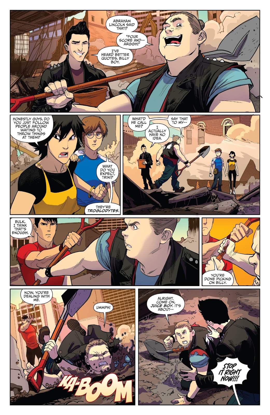 Saban's Go Go Power Rangers Issue #3 - Page 16