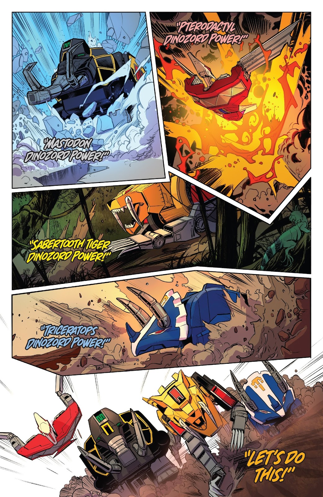 Saban's Go Go Power Rangers Issue #4 - Page 12