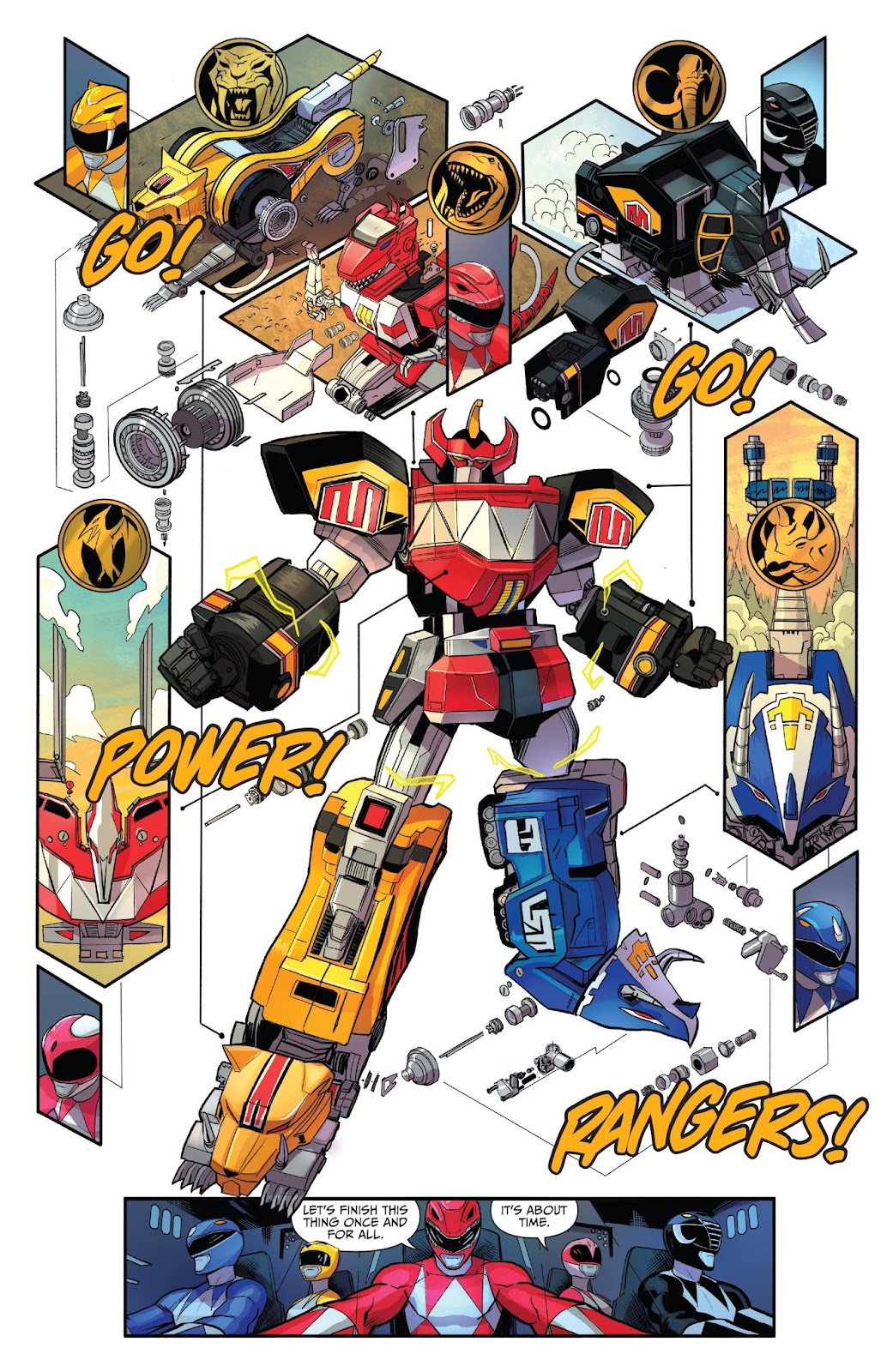 Saban's Go Go Power Rangers Issue #4 - Page 17
