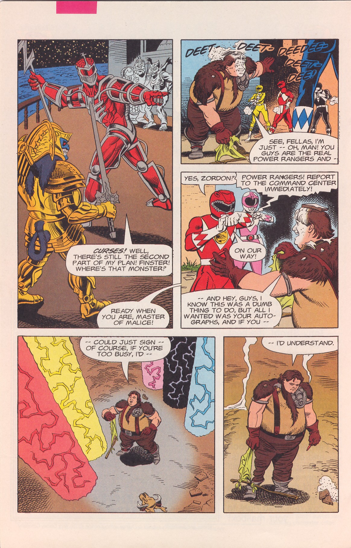 Sabans Mighty Morphin Power Rangers (1994) Issue #2 - Page 20